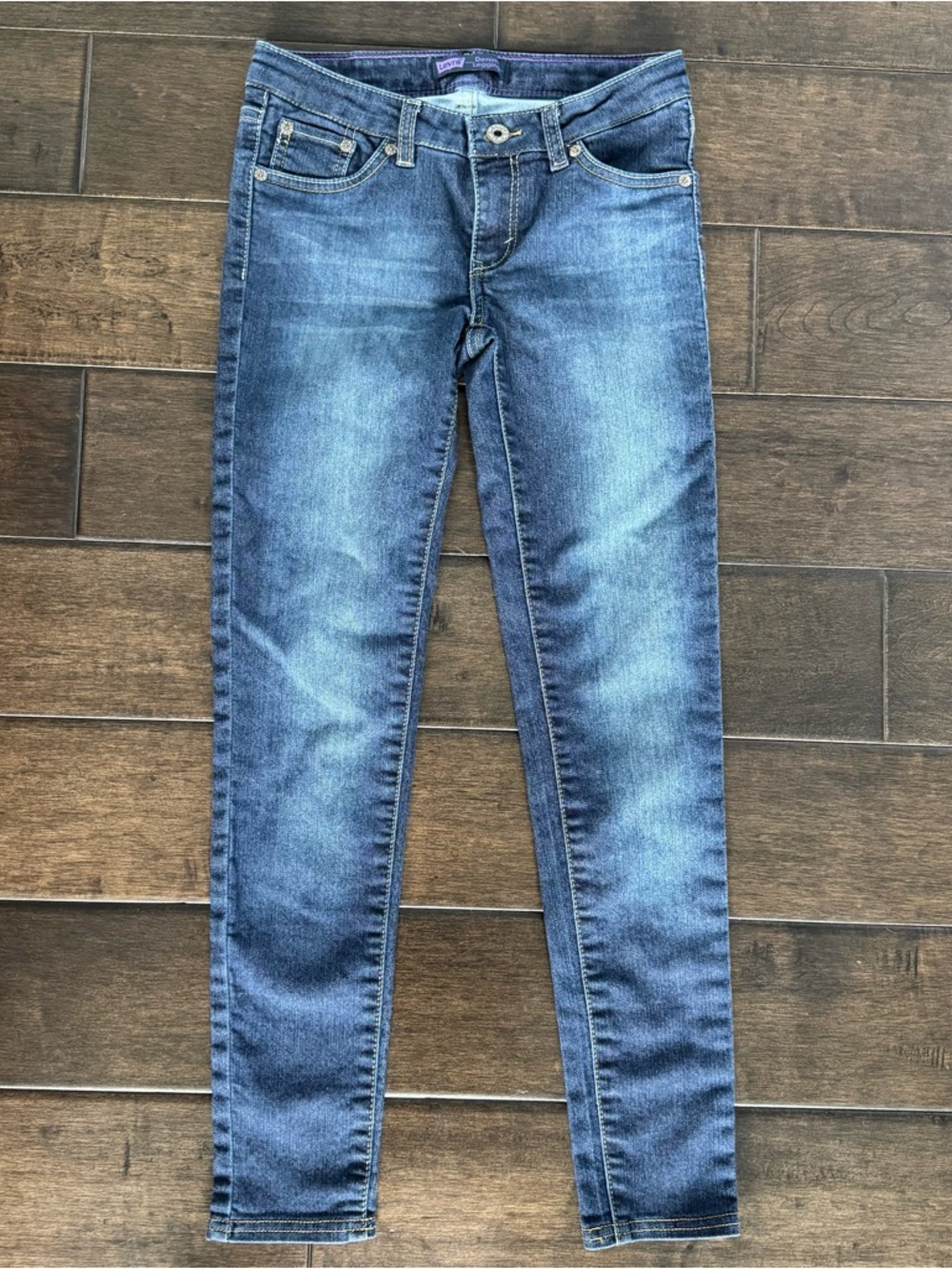 ❤️3/$30 Levi’s Girls’ Denim Legging - Medium Wash - Size 10